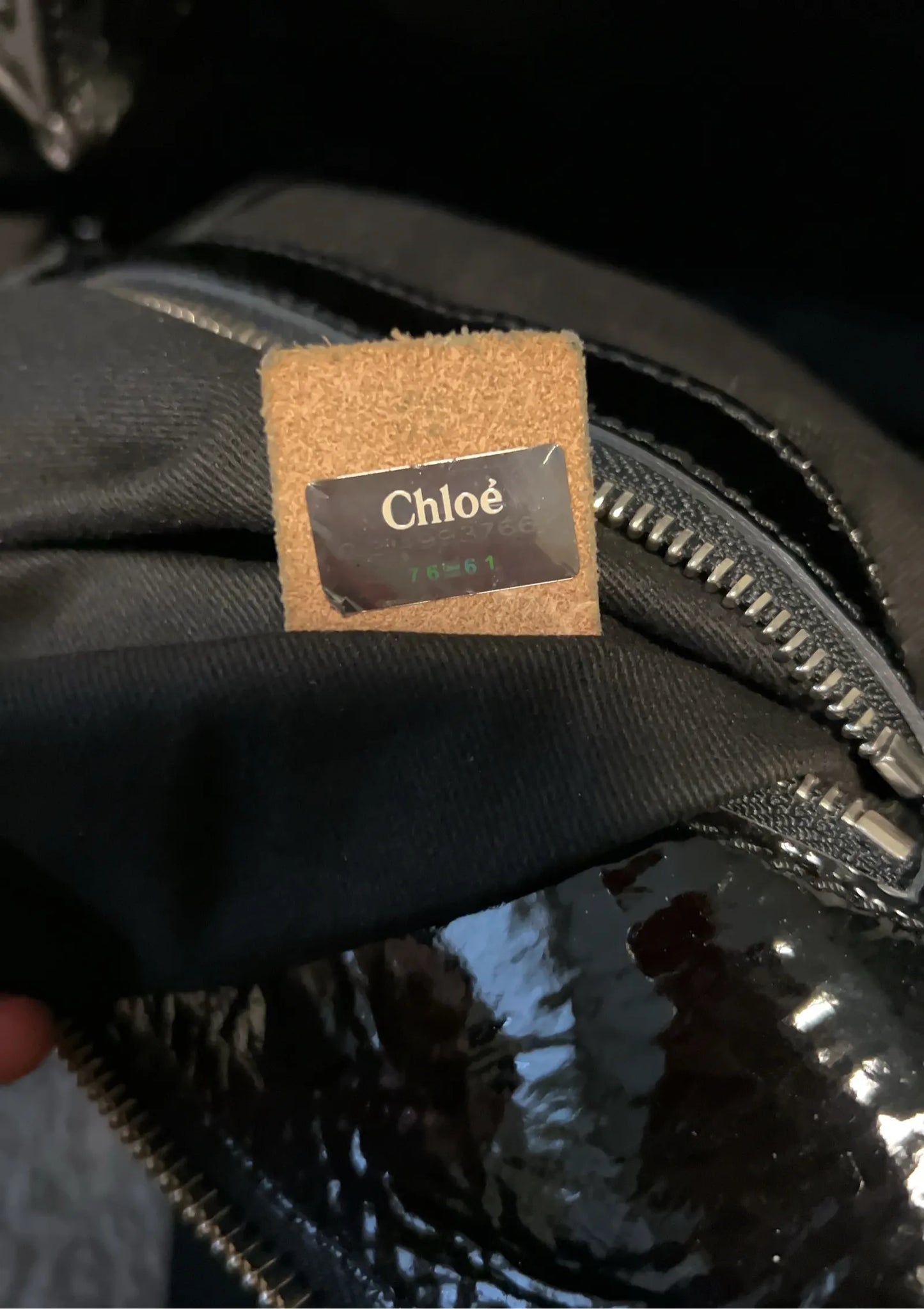 Chloé Paraty-skinnhandväska