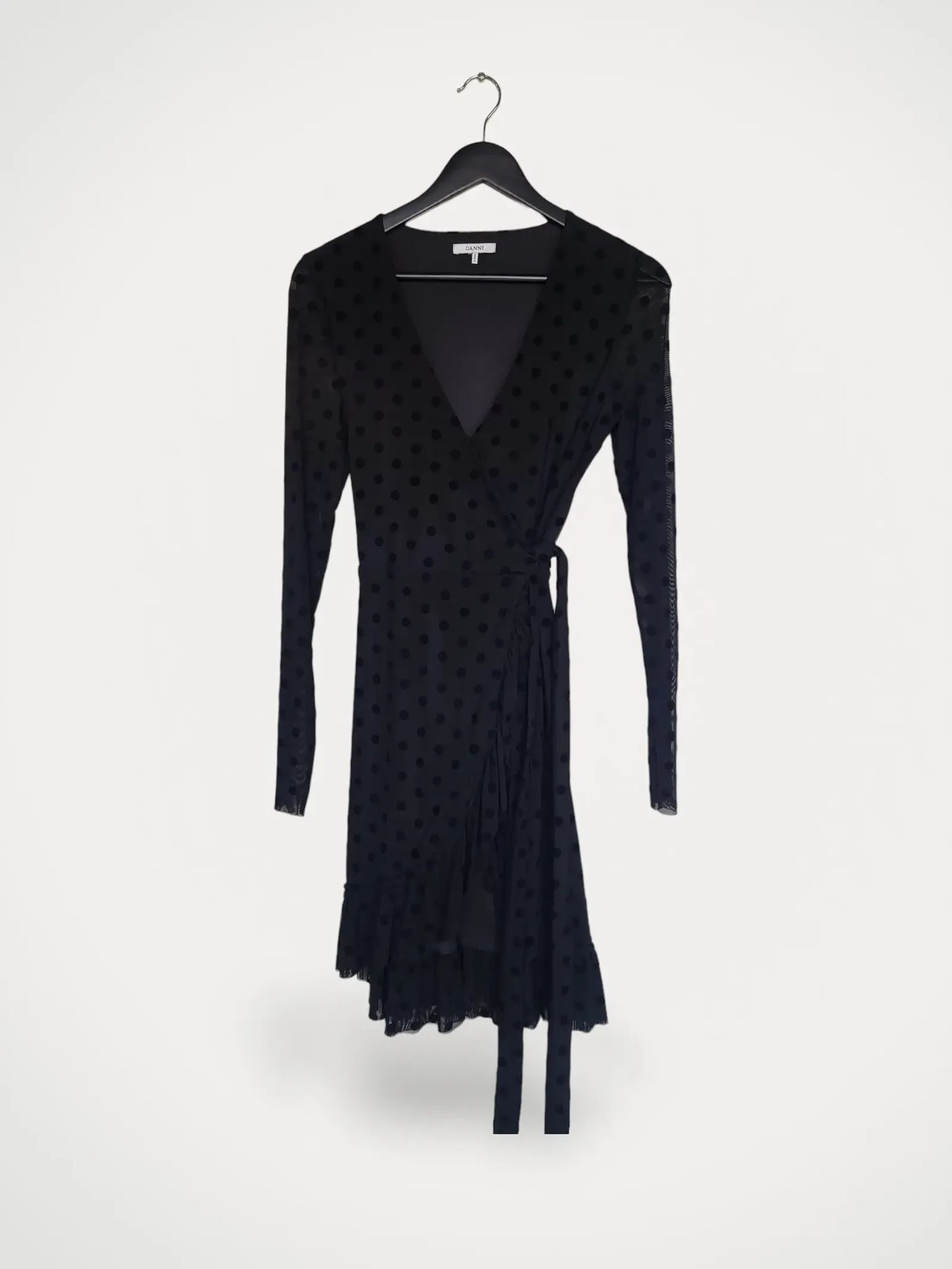 Ganni Valmy Wrap Dress