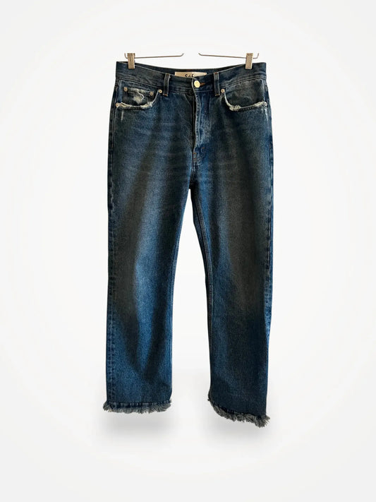 Séfr Frayed Cut Jeans