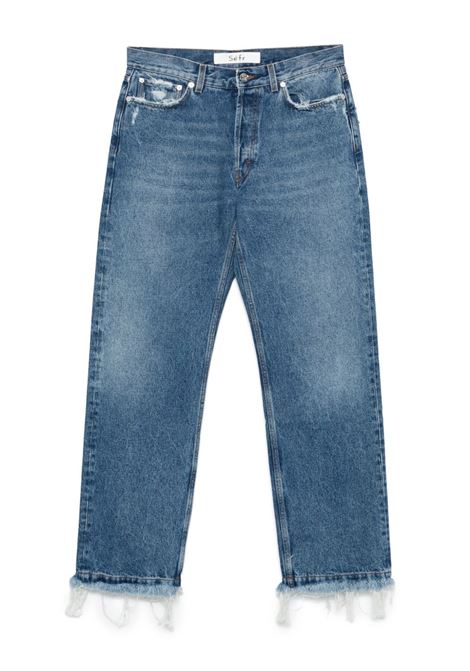 Séfr Frayed Cut-jeans