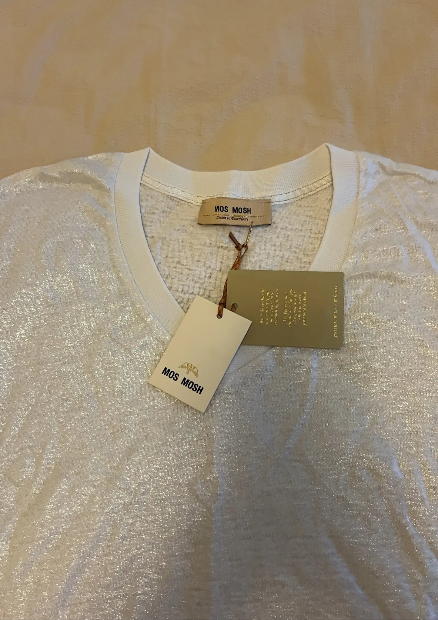 Mos Mosh 150950 Casa V-ss Foil T-shirt