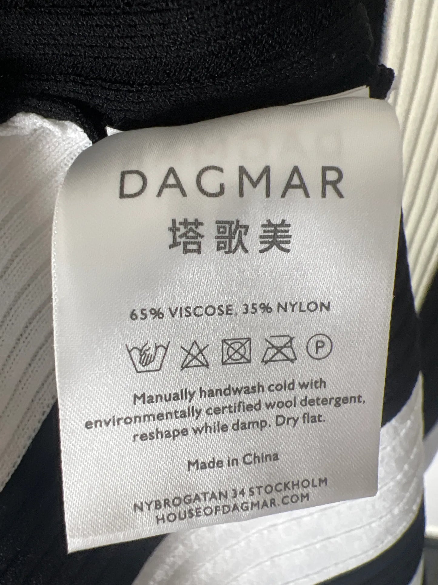 Dagmar Crispy Pleat Dress-klänning