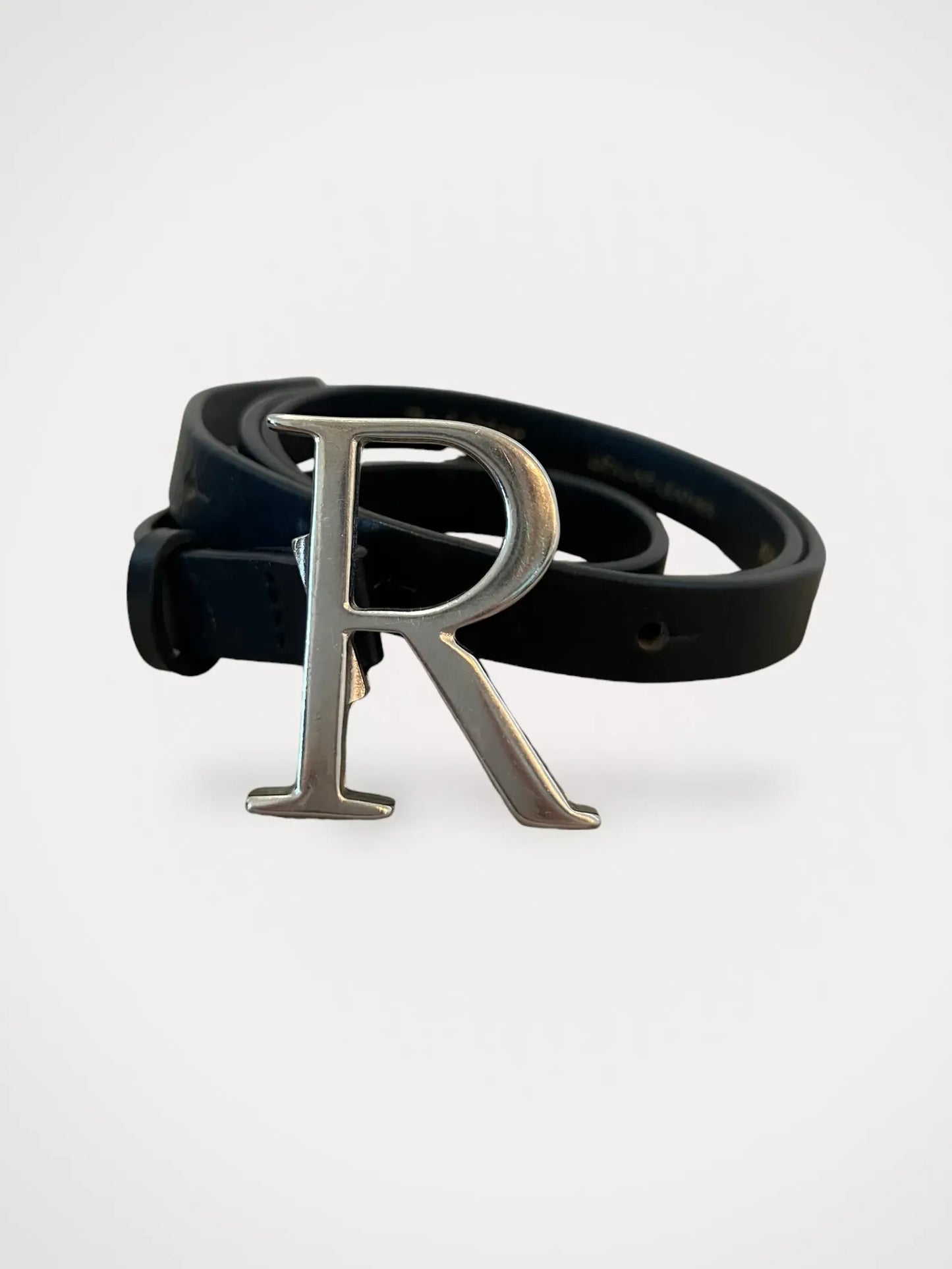 Rodebjer Logo Belt-skinnbälte