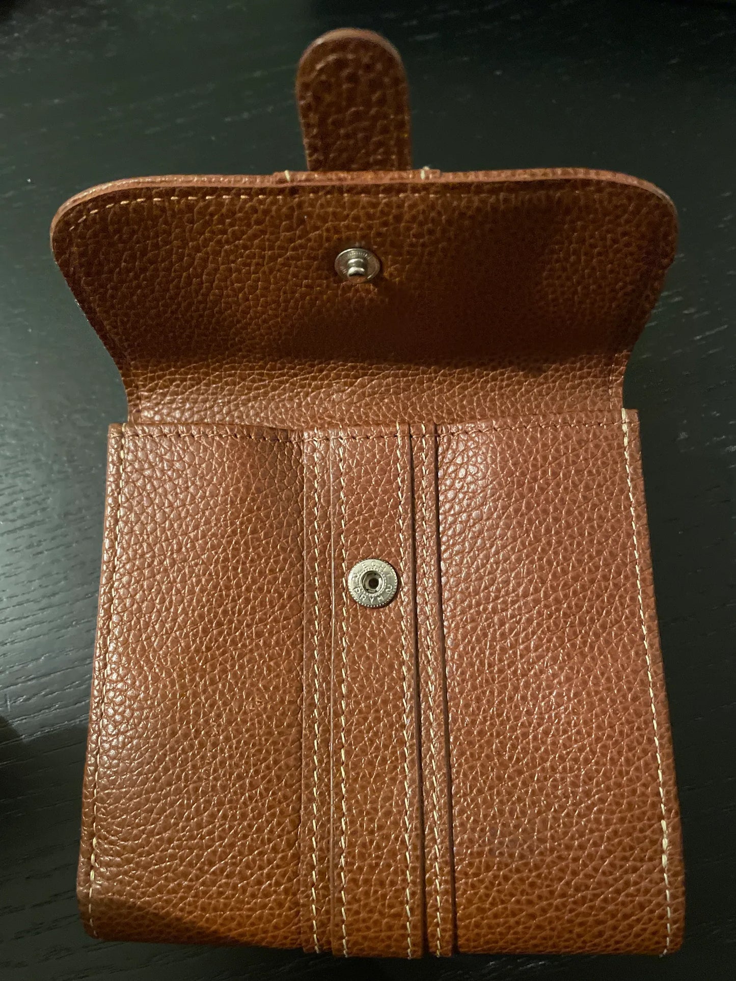 Longchamp-skinnplånbok NWOT