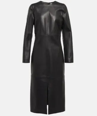 Toteme Panelled Leather Dress