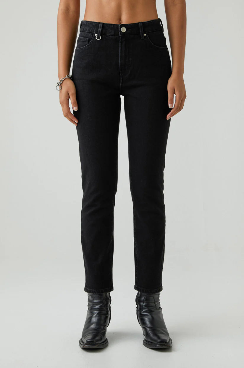 Neuw Lexi Straight Zero Black Out-jeans