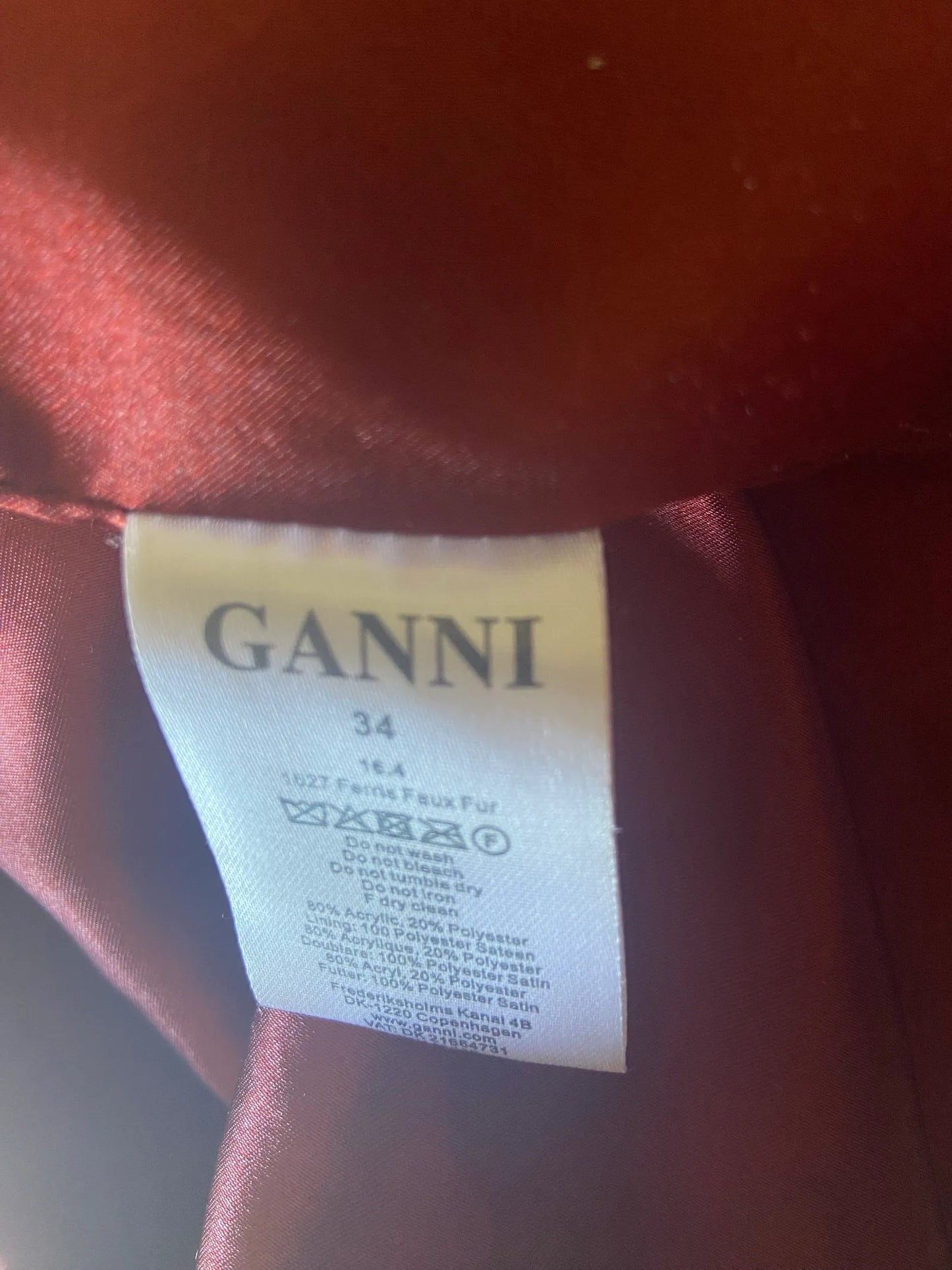 Ganni Fur jacket