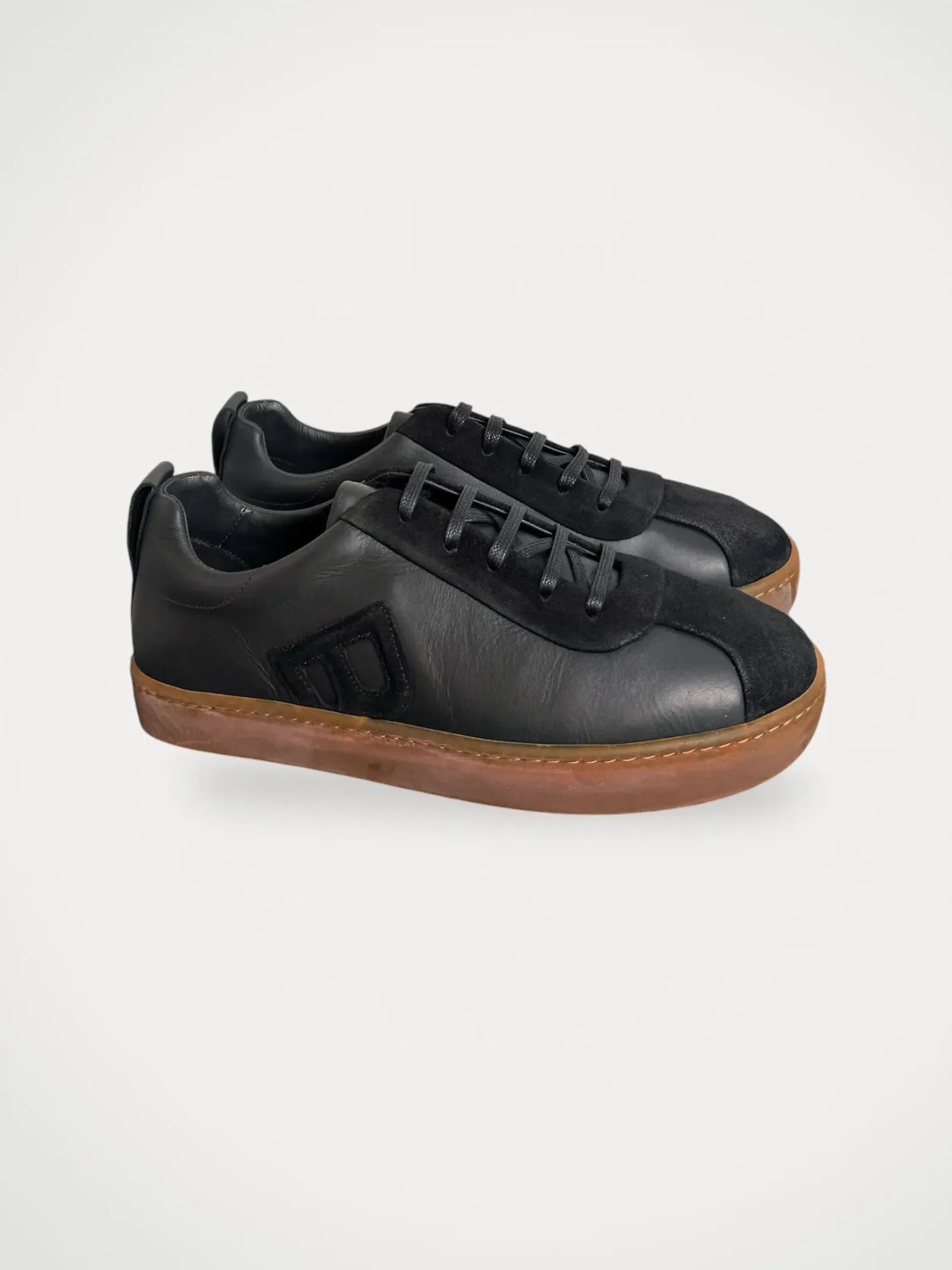 Blankens The Elin Black-skinnsneakers