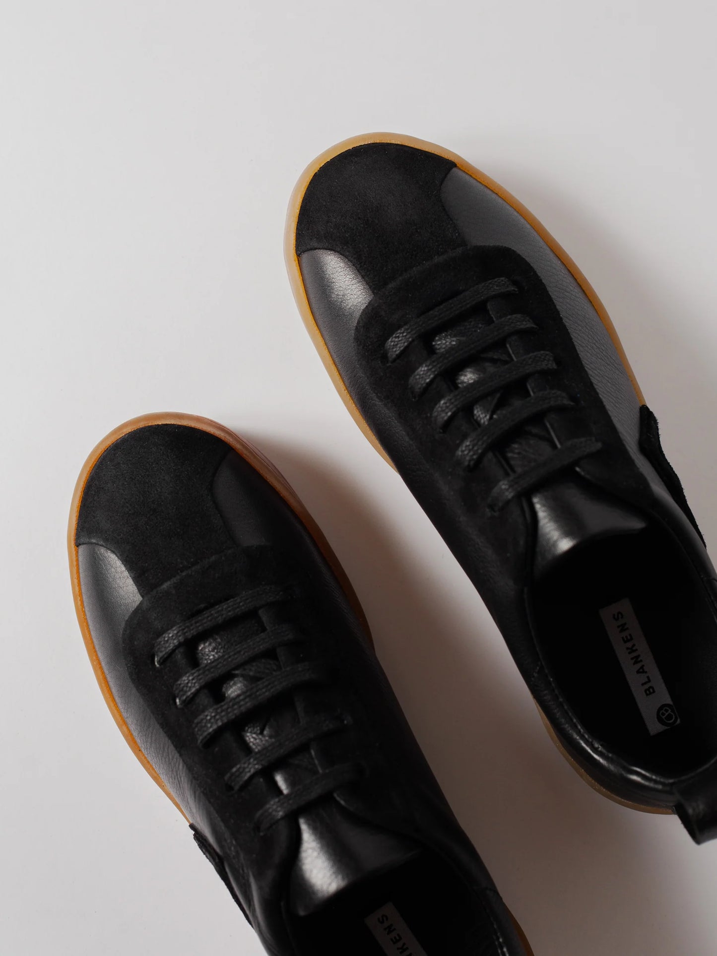 Blankens The Elin Black-skinnsneakers