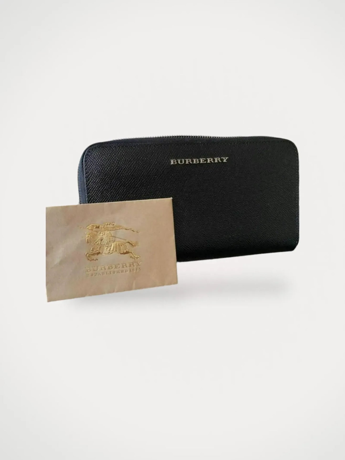 Burberry Zipped Travel Wallet-skinnplånbok