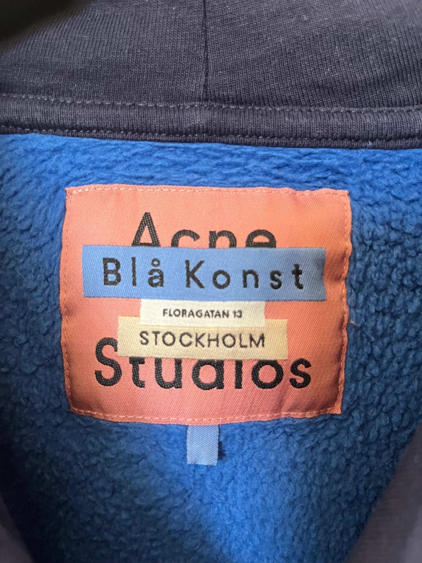 Acne Studios Acne Blå Konst-tröja