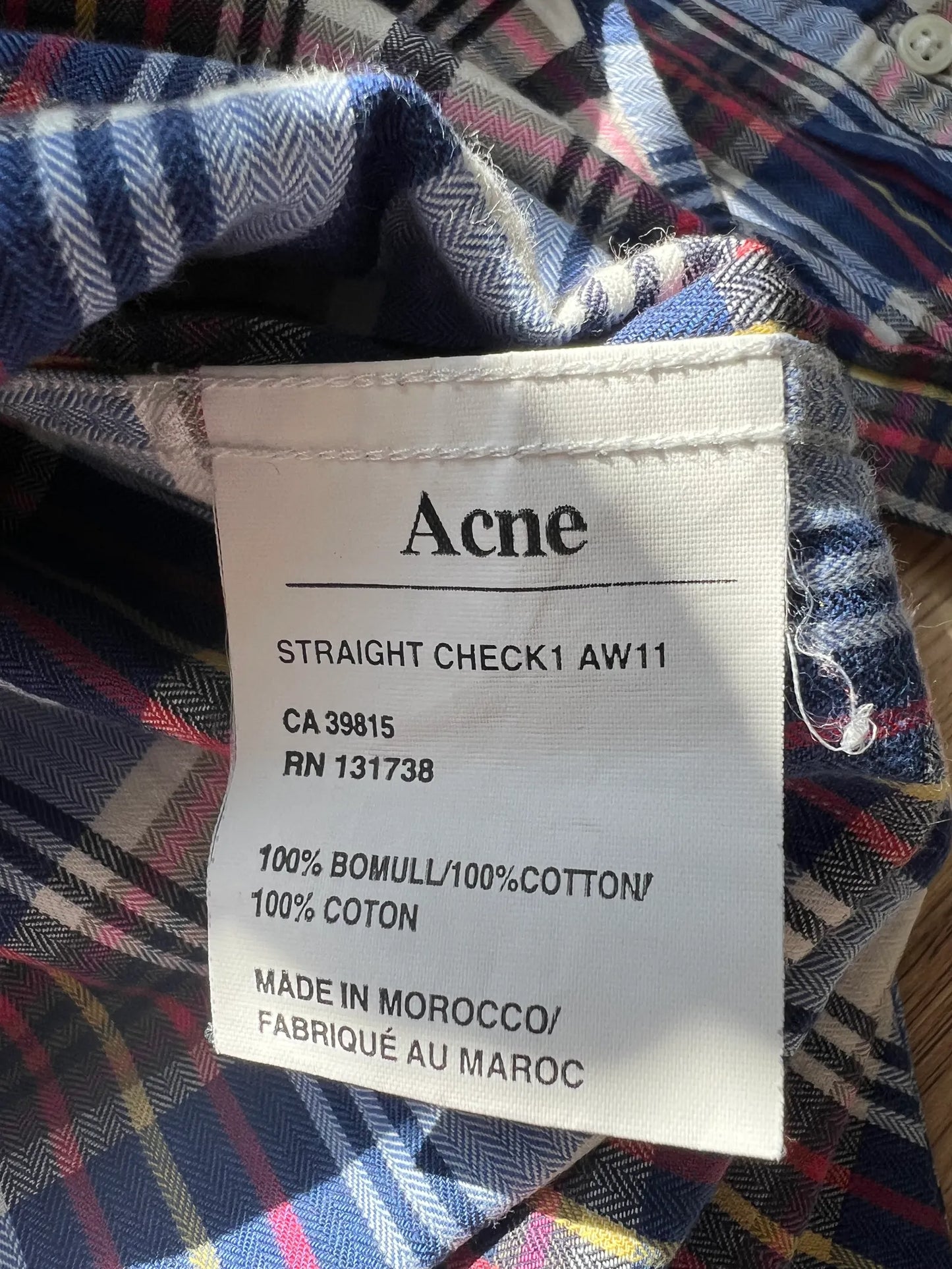 Acne Jeans-skjorta