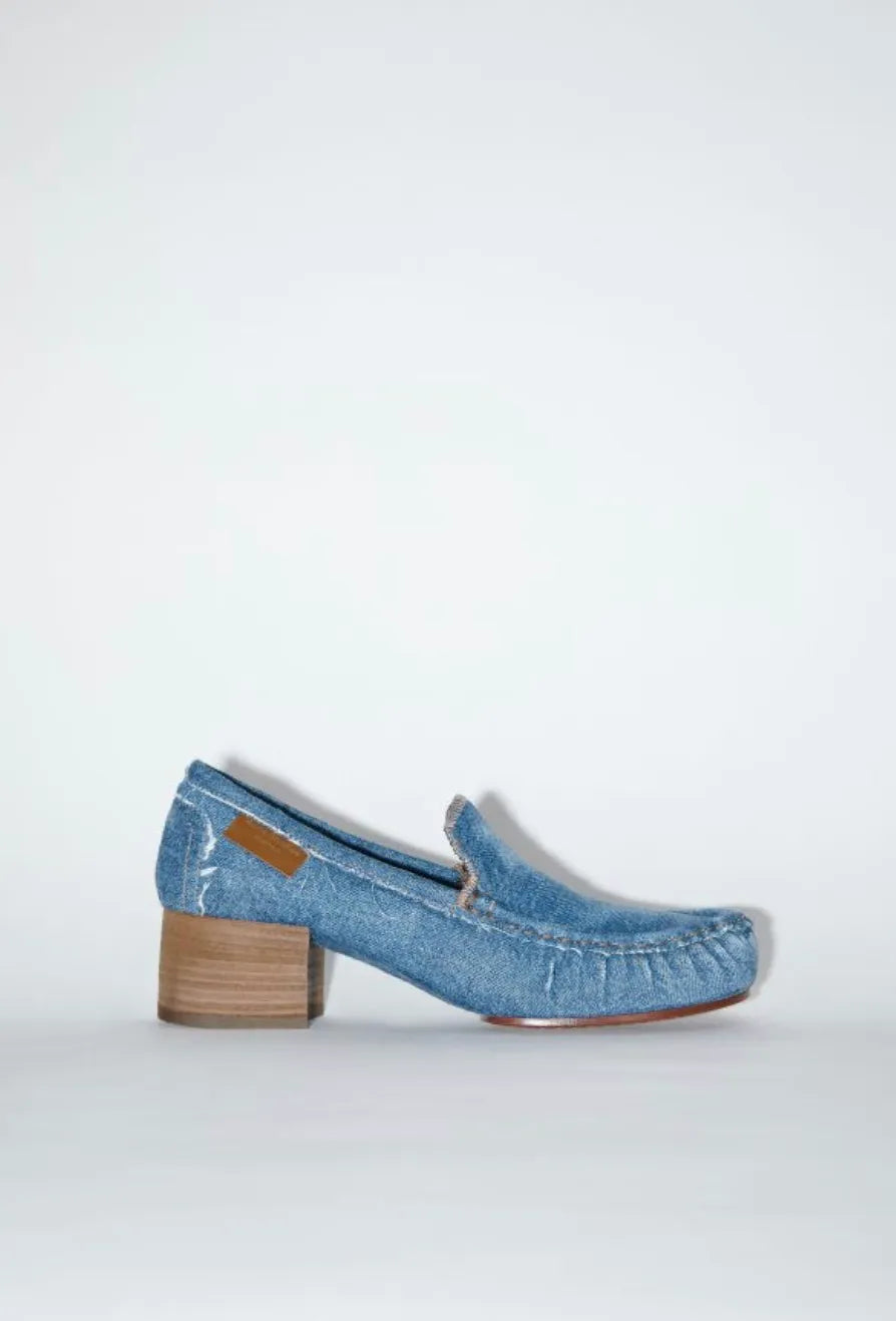 Acne Studios Babi Denim Heels