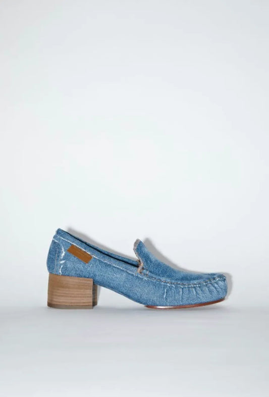 Acne Studios Babi Denim Heels