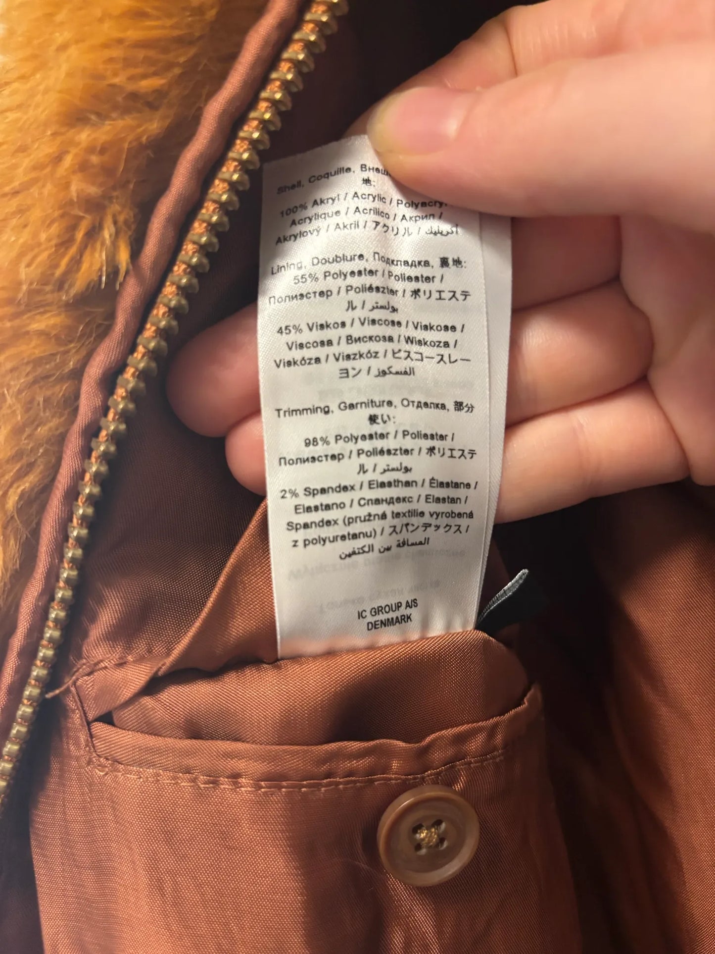 Tiger of Sweden Fur jacket