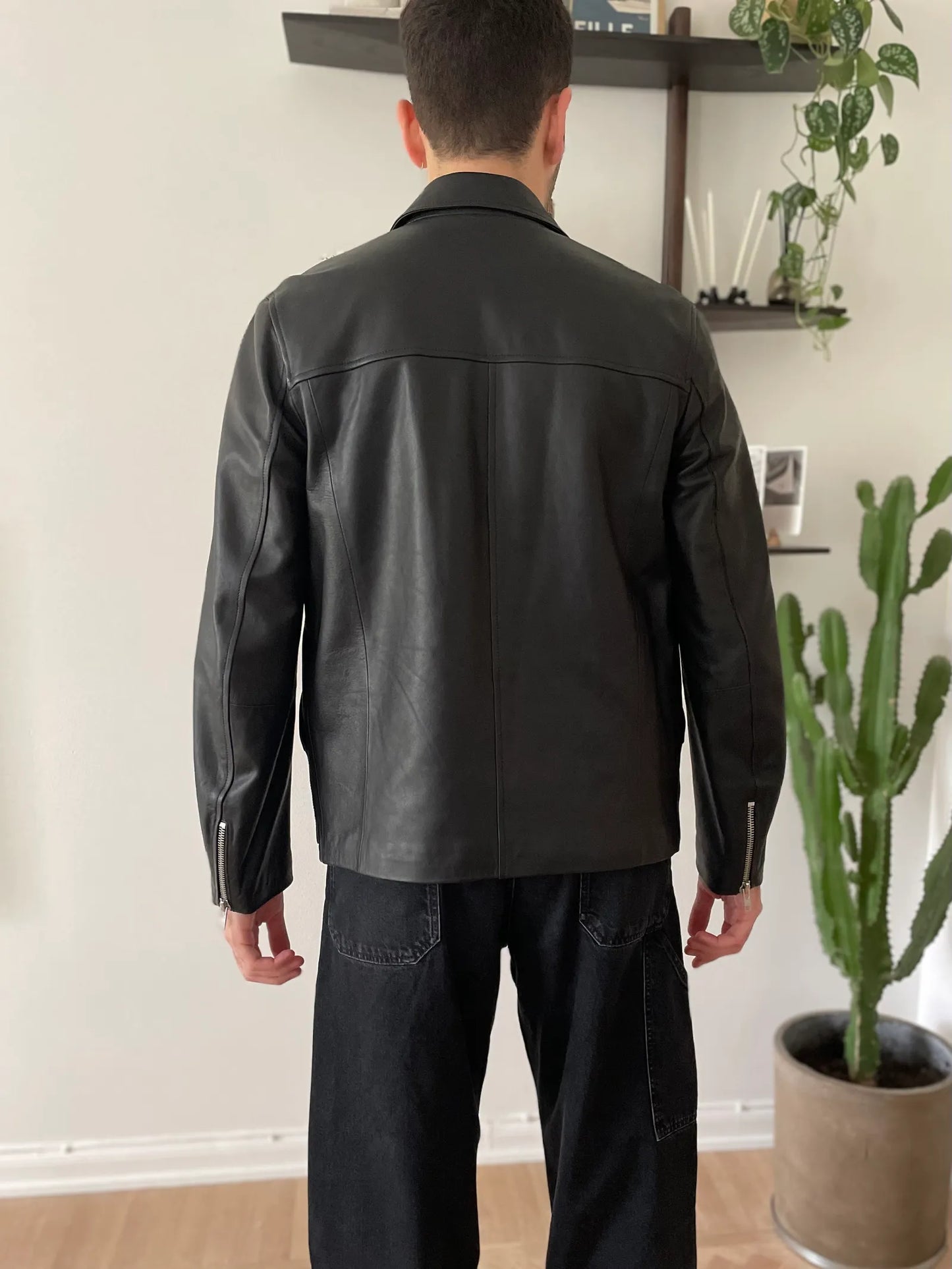 Filippa K Ames Leather-skinnjacka NWOT