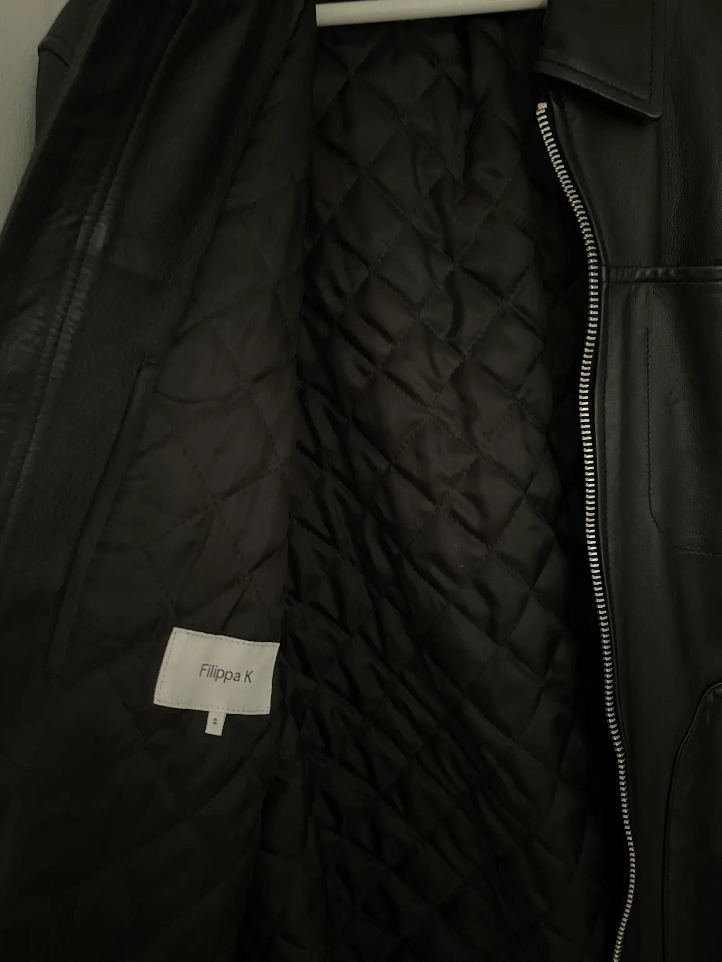 Filippa K Ames Leather-skinnjacka NWOT