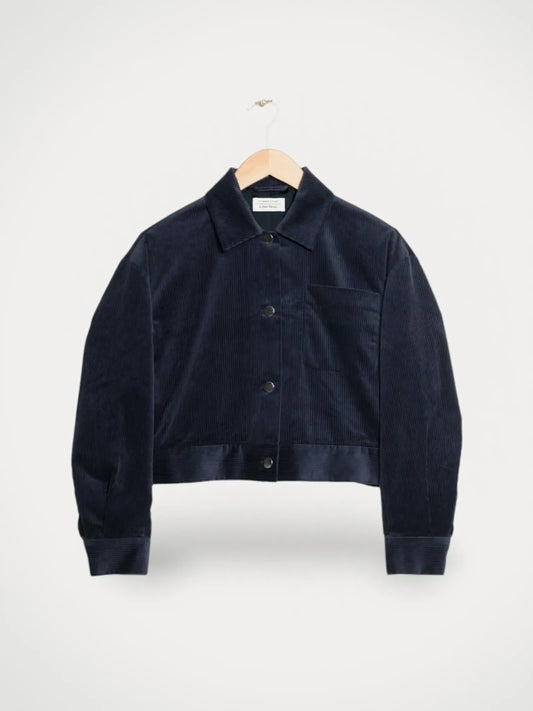 & Other Stories Cropped Corduroy-kavaj