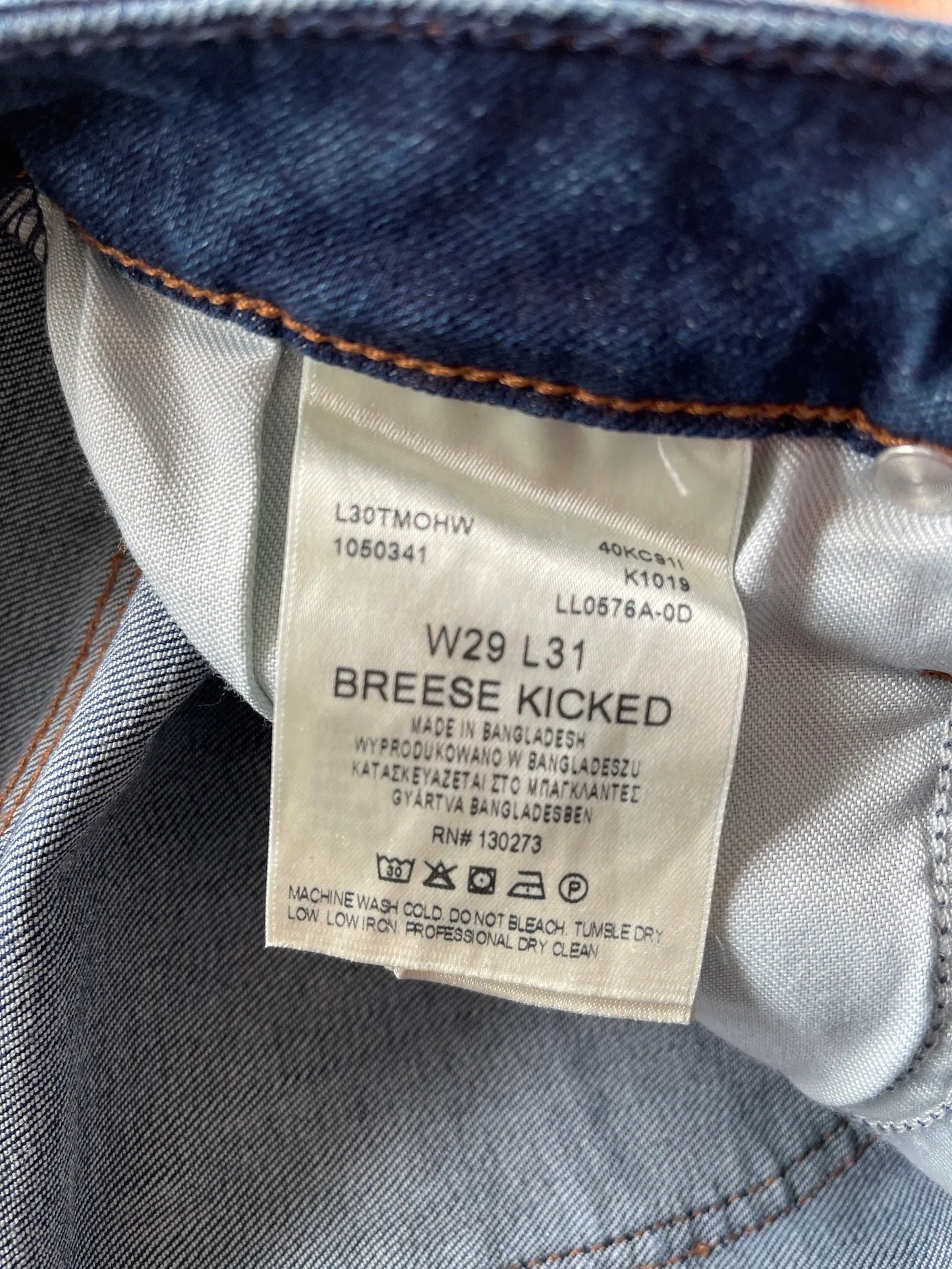 Lee Breese Kicked-jeans