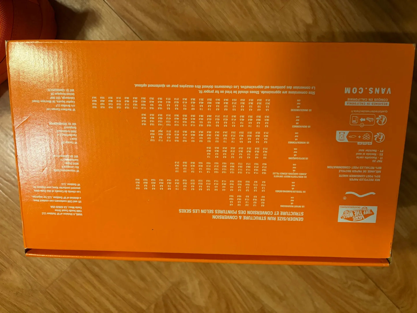 Vans Skate Old Skool 36+ Atiba Solar Orange Sneakers