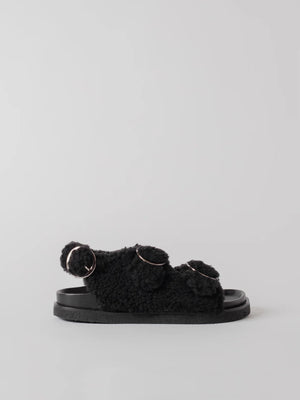 Blankens The Sanremo Shearling Sandals