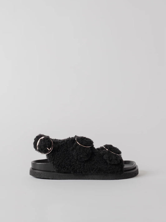 Blankens The Sanremo Shearling Sandals