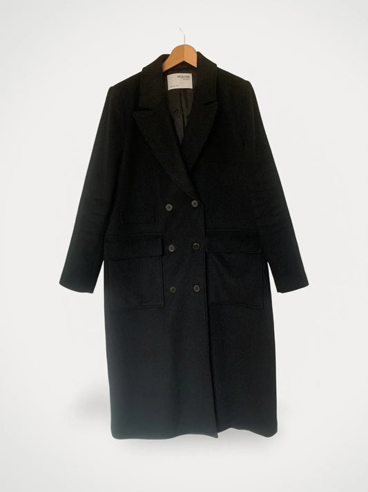 SELECTED Slfkatrine Woolcoat B-ullkappa