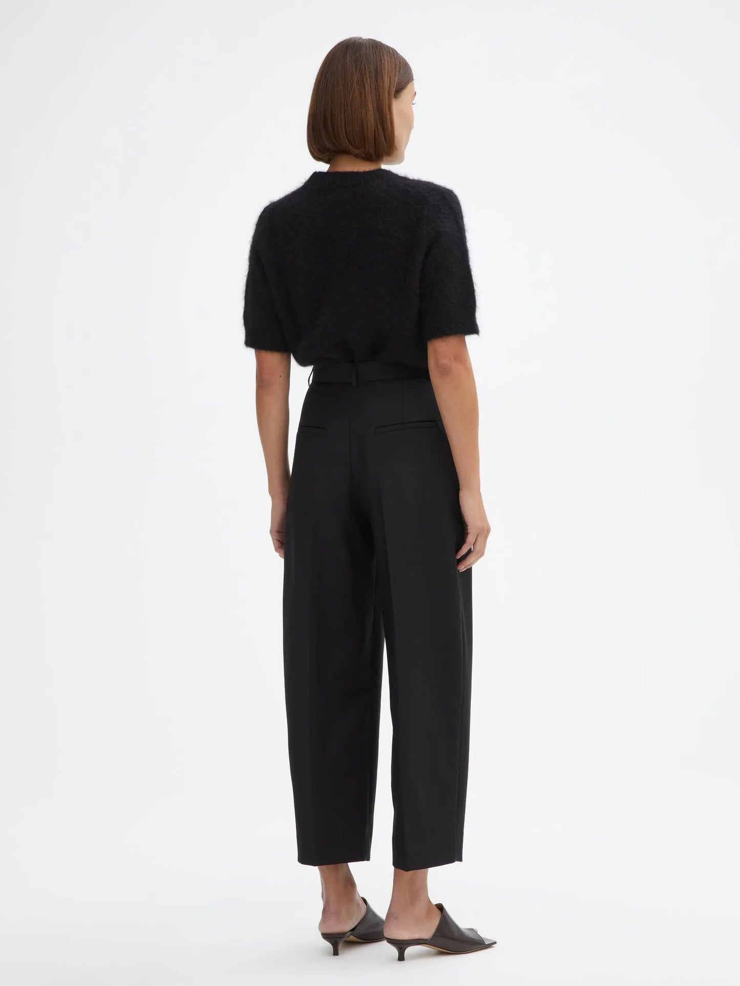 Dagmar Wide Cropped Suit Trousers