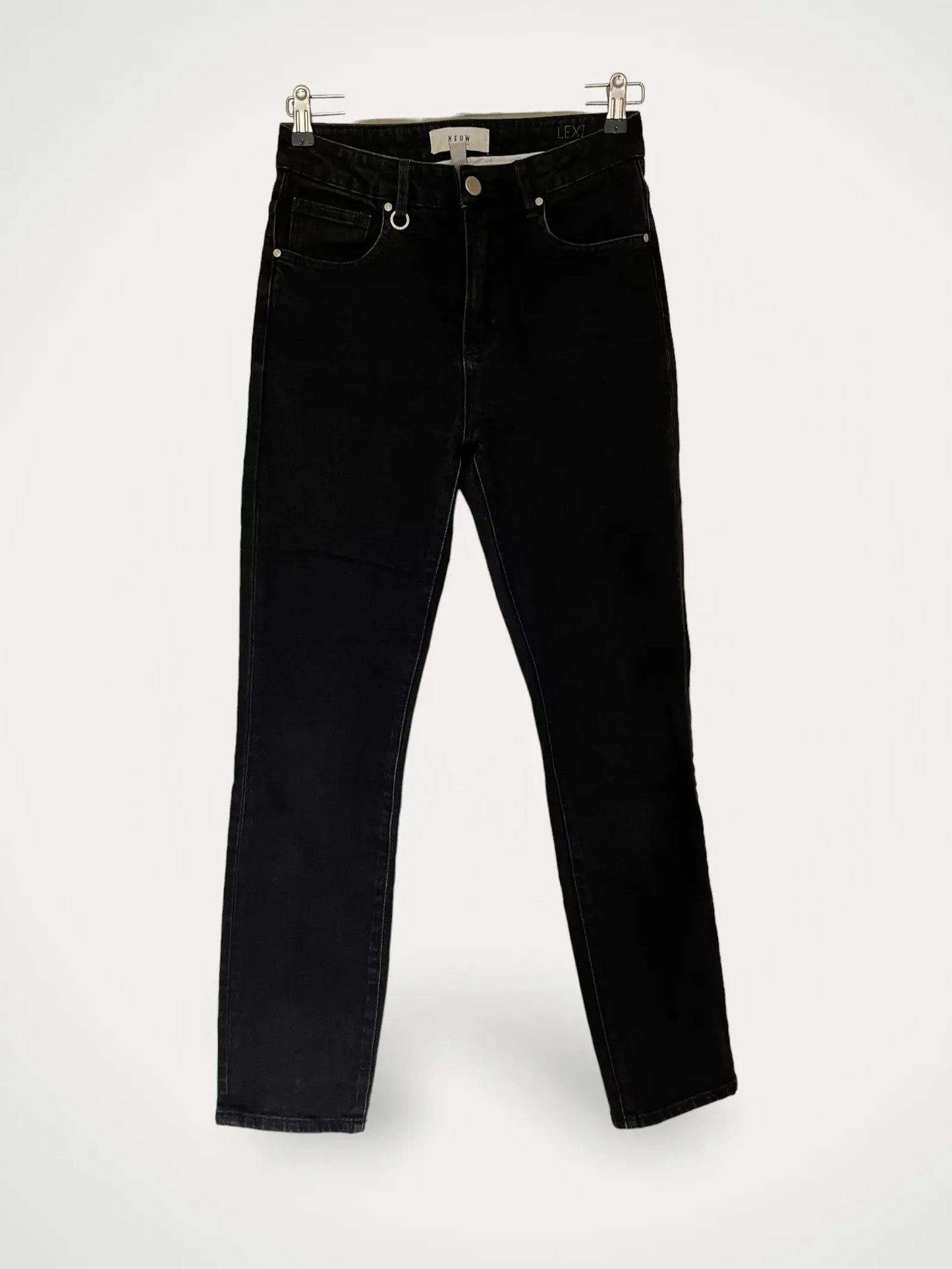 Neuw Lexi Straight Zero Black Out-jeans