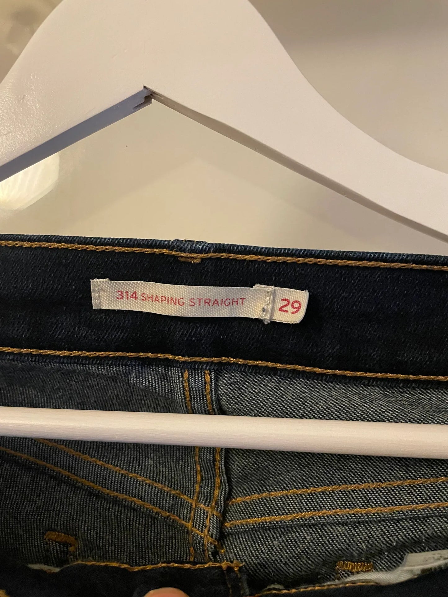 Levi's 314 Shaping Straight-jeans