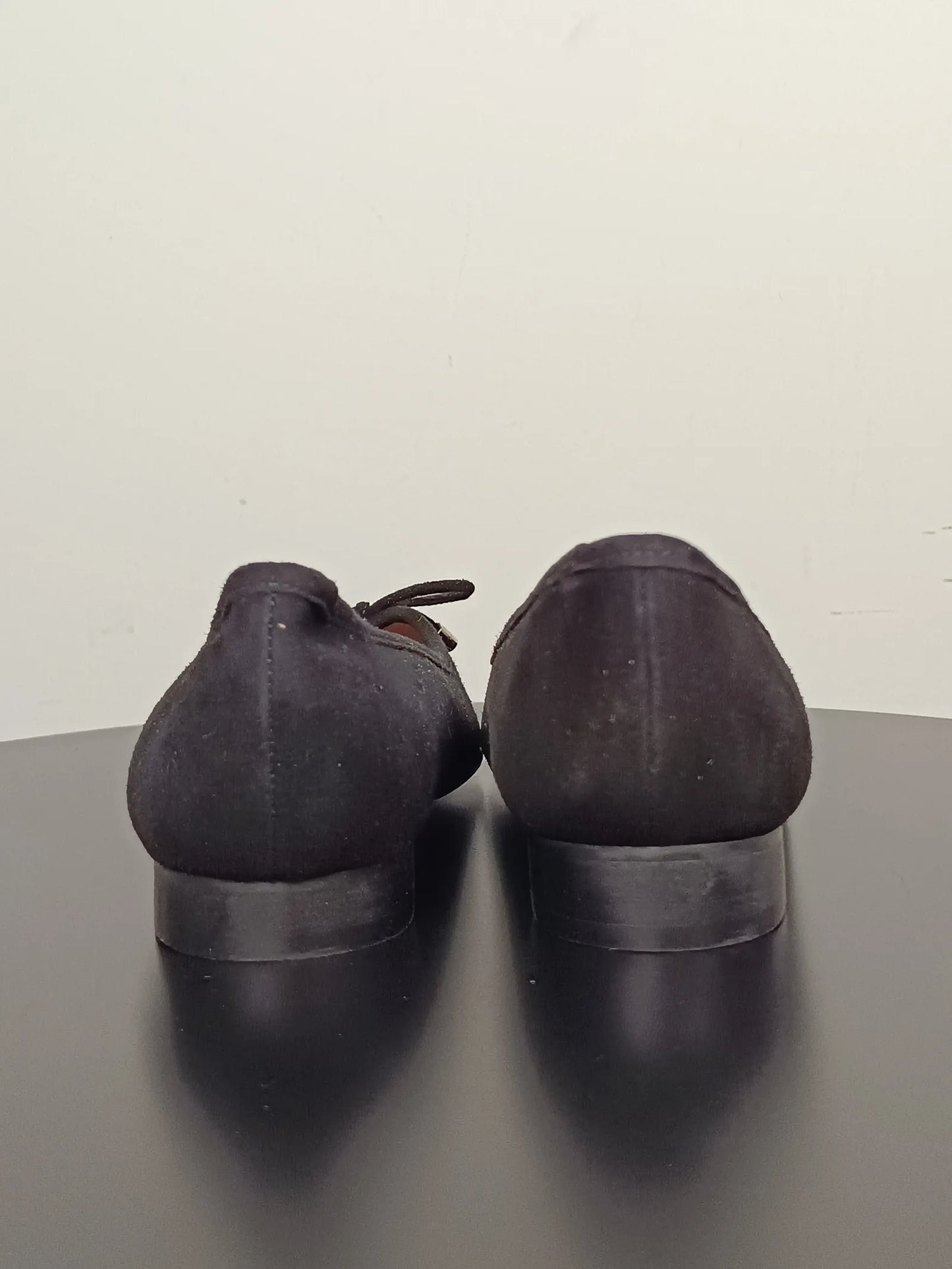 Flattered Monica Suede Black Ballet flats