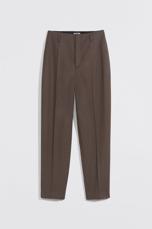 Filippa K Karlie Dark Brown-ullkostymbyxor