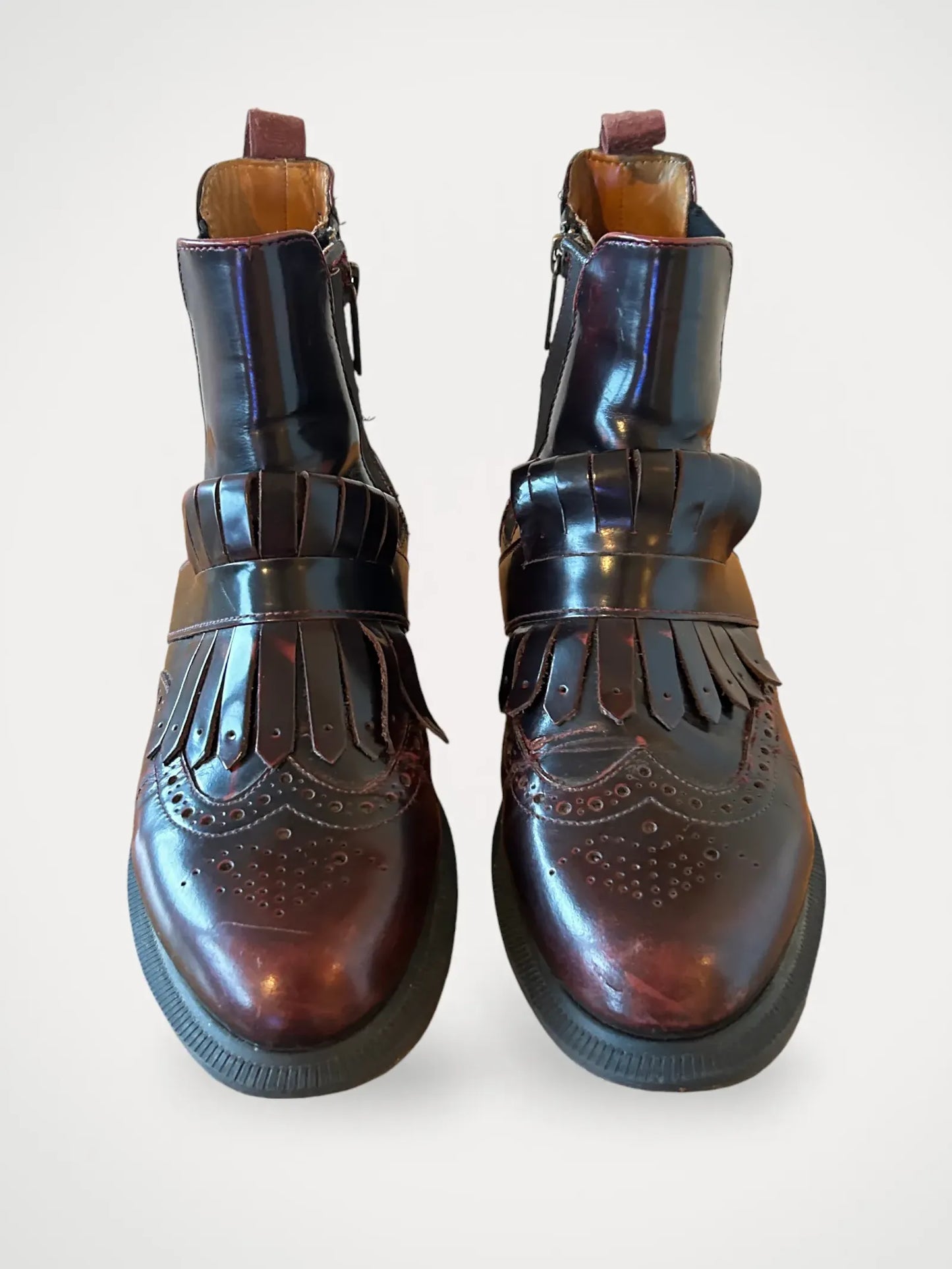 Dr. Martens-skinnboots