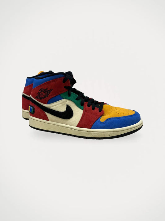 Nike Air Jordan Blue The Great Air Jordan 1 Mid "fearless"-sneakers