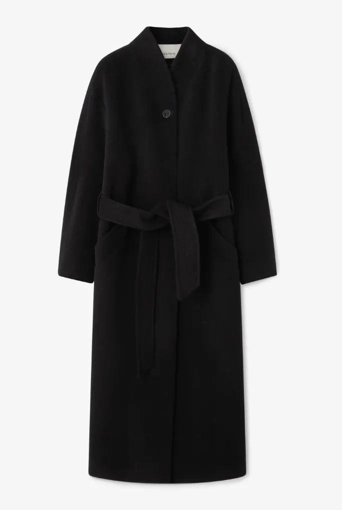 Dagmar Oversized Belted Coat-ullkappa