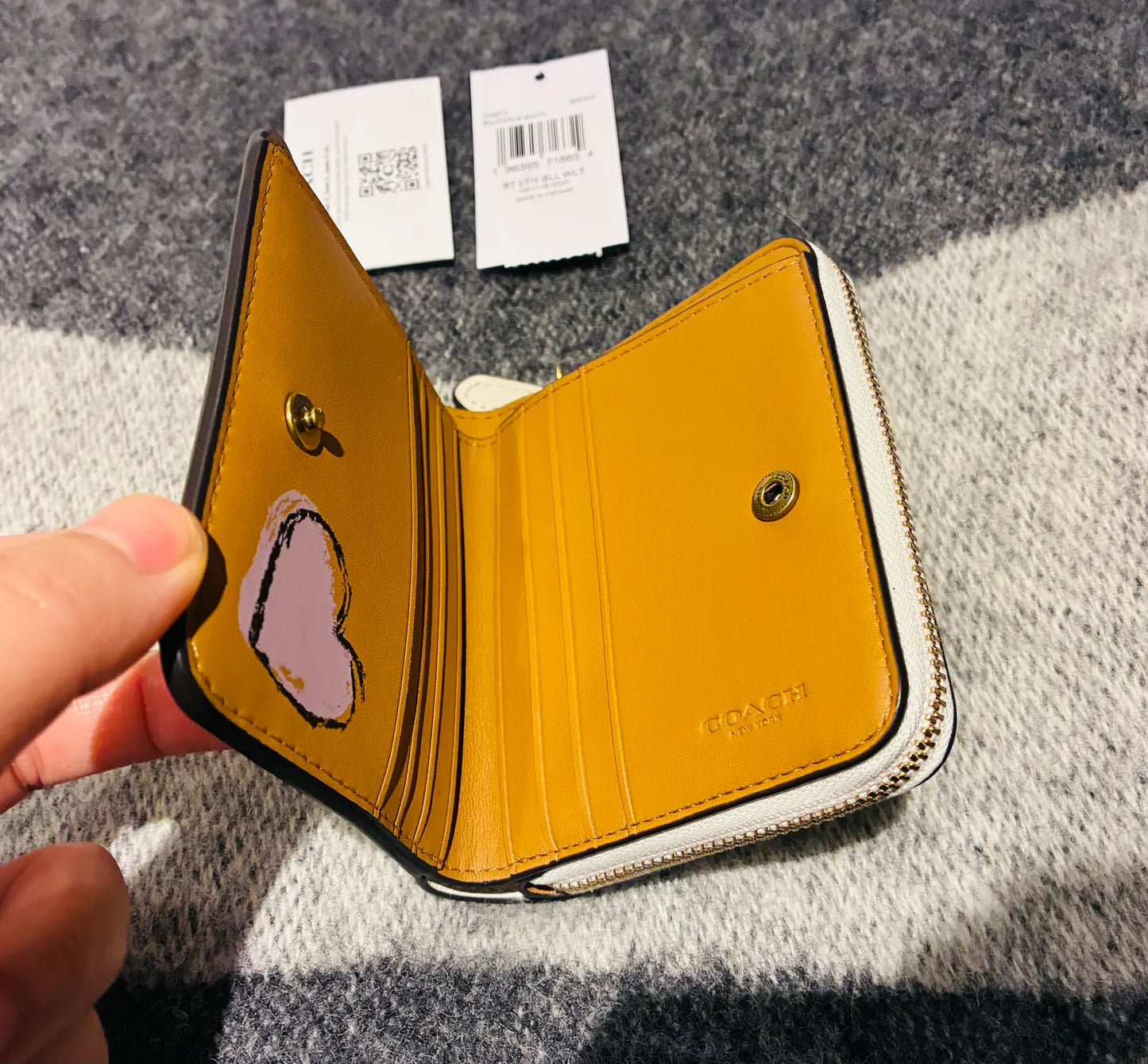 Coach Essential Billfold Wallet With Sketch Print Wallet