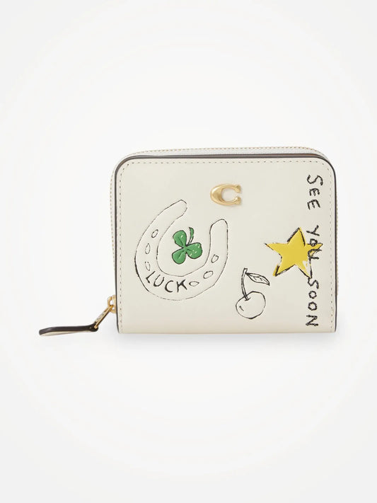 Coach Essential Billfold Wallet With Sketch Print Wallet