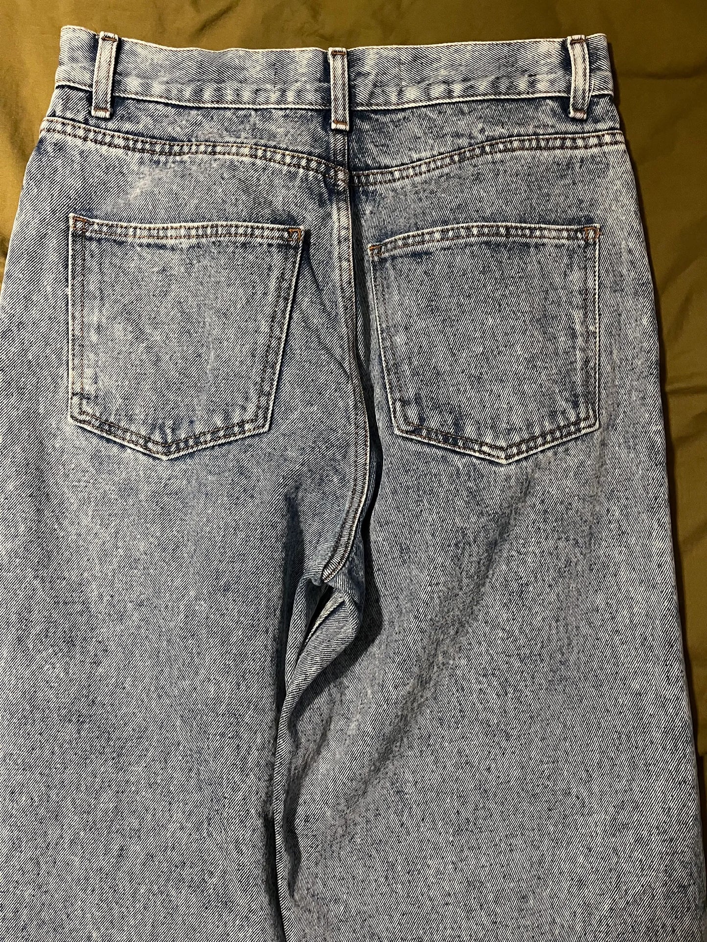 Séfr Wide Cut Heavy Marble Jeans