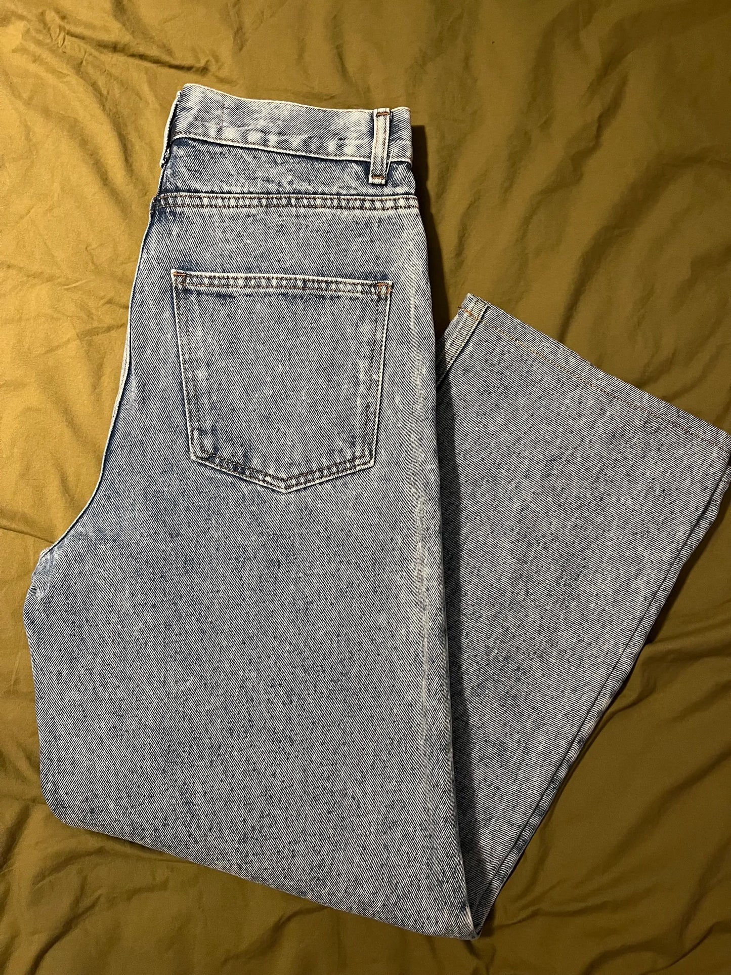 Séfr Wide Cut Heavy Marble Jeans