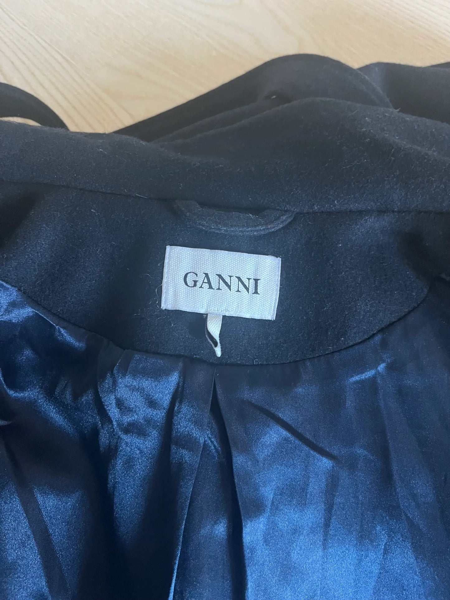 Ganni Malin Wool Coat