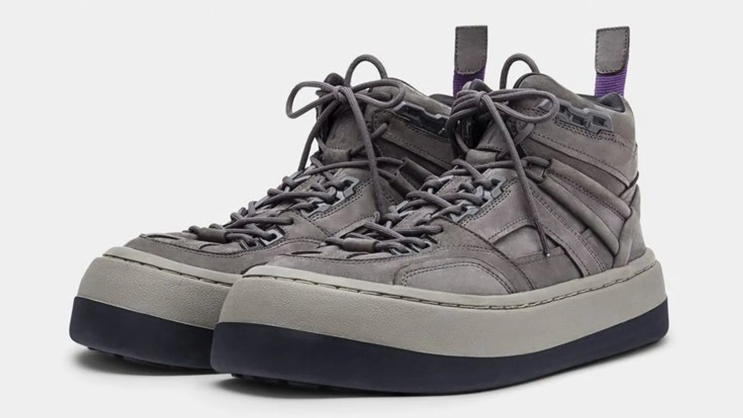 Eytys Delta Nubuck Steel Grey-sneakers