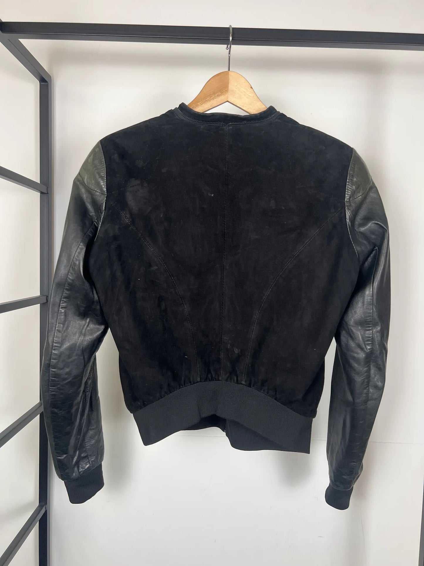 Acne Studios Dark Leather Main-skinnjacka