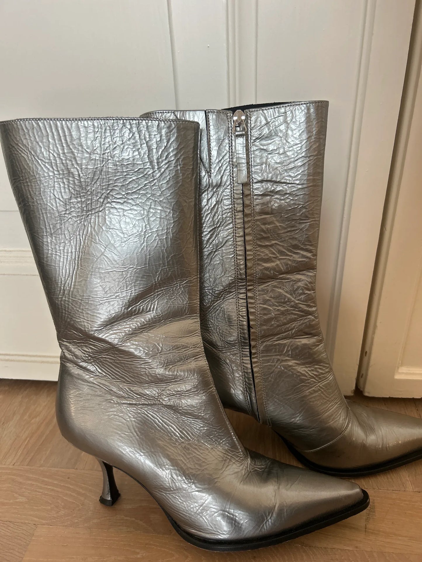 Acne Studios-skinnboots