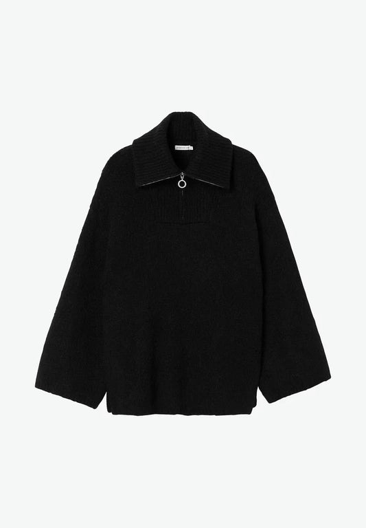 STOCKH LM Mylene Halfzip Knit-ulltröja