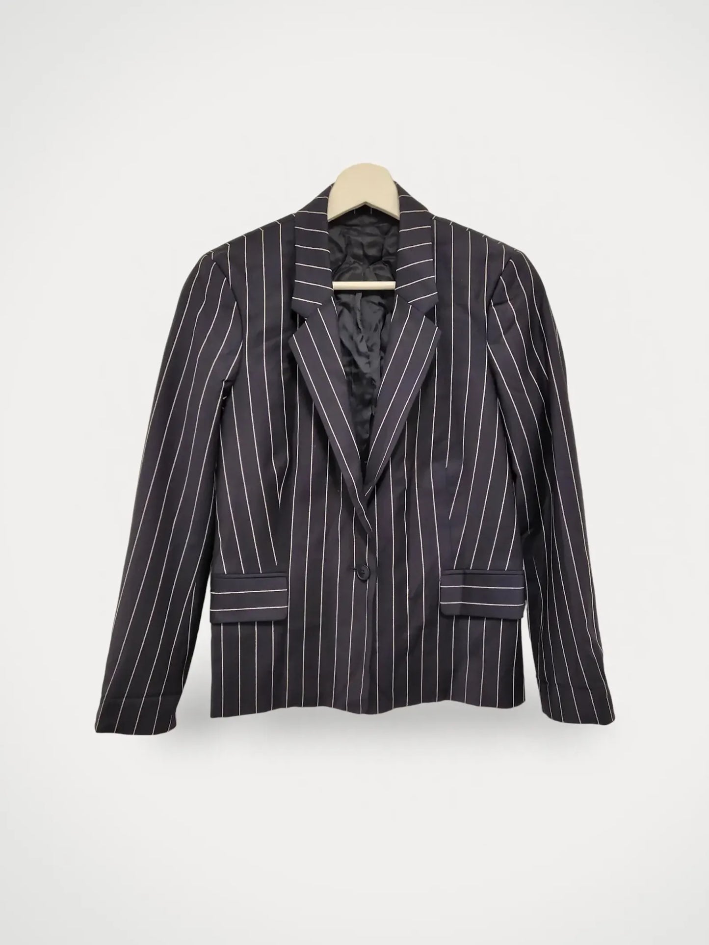 Acne Studios Cali Pinstripe-ullkavaj NWOT