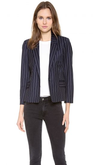 Acne Studios Cali Pinstripe-ullkavaj NWOT