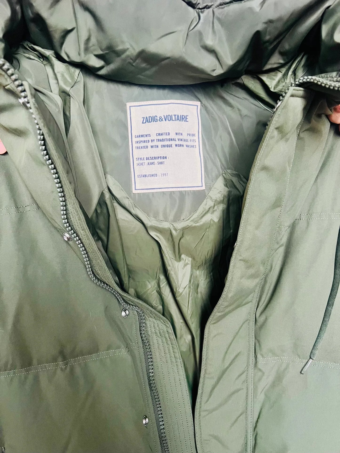 Zadig & Voltaire Bristola-dunjacka NWOT