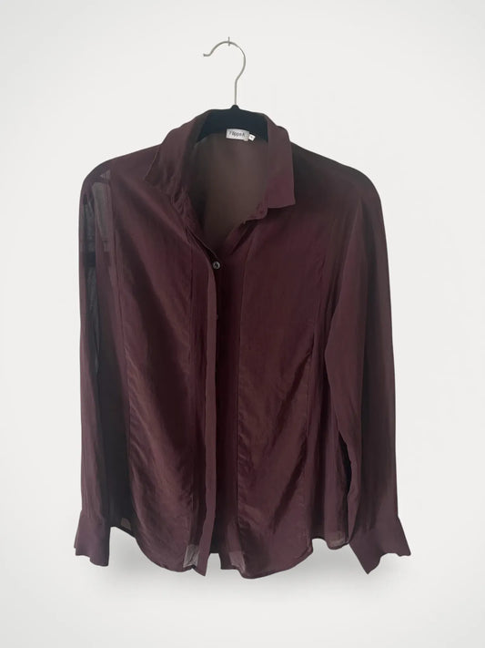 Filippa K-sidenskjorta