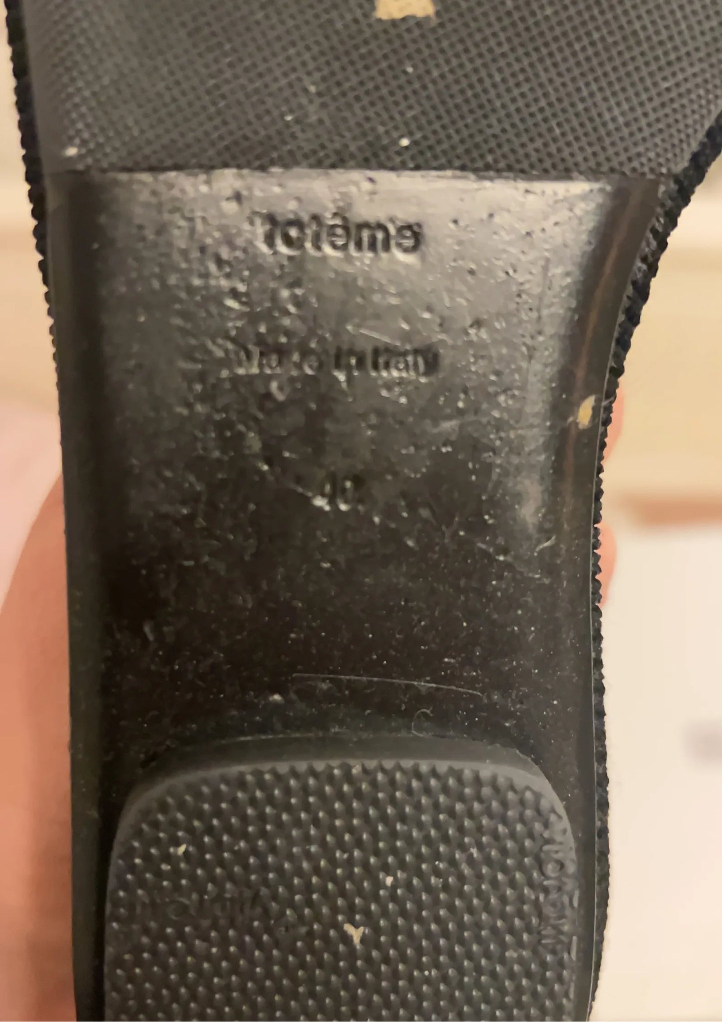 Toteme Knitted Ballerina Ballet flats