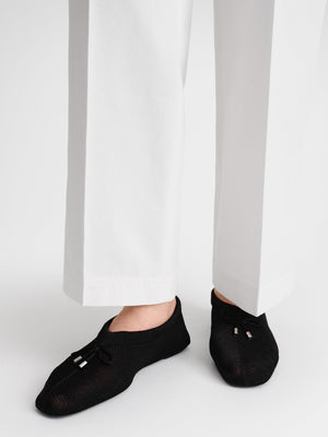 Toteme Knitted Ballerina Ballet flats